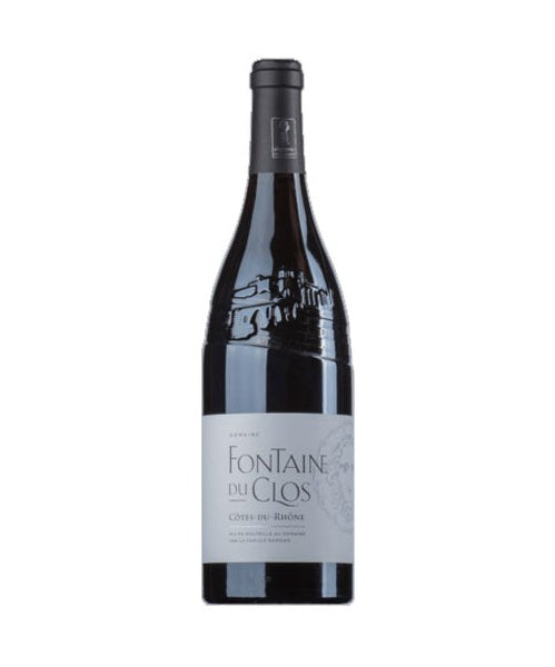 EIN 6ER-KISTE - LA FONTAINE DU CLOS - CÔTES DU RHÔNE - WEIN DES MONATS