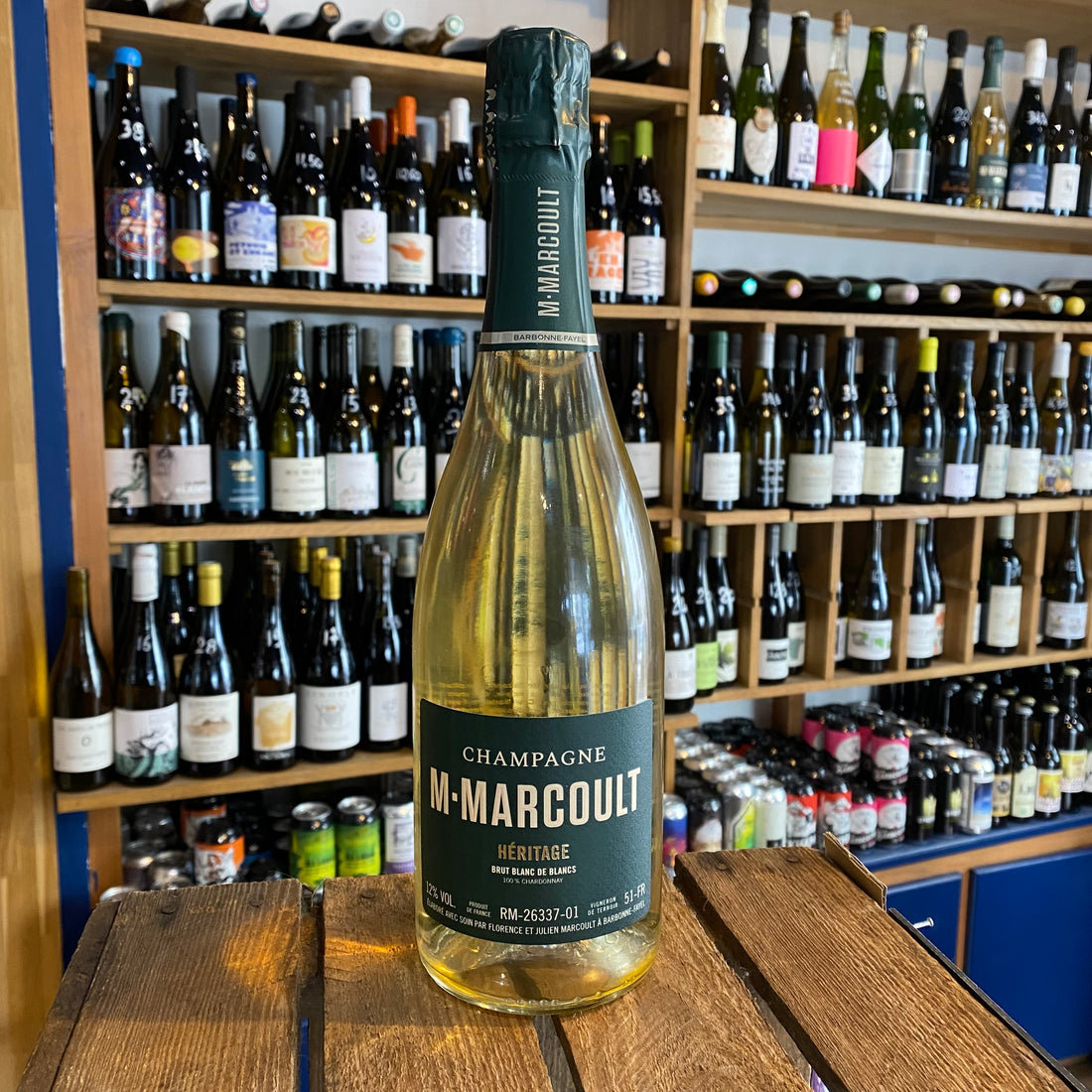 MICHEL MARCOULT - HERITAGE - BRUT BLANC DE BLANCS - CHAMPAGNE